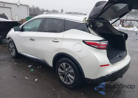 2017 Nissan Murano Sl из США, поврежденный, VIN 5N1AZ2MH6HN178737
